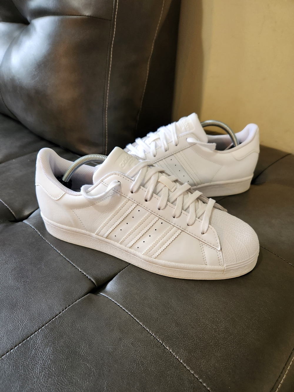 Adidas Men’s Superstar Sneakers - White Size 9 Men